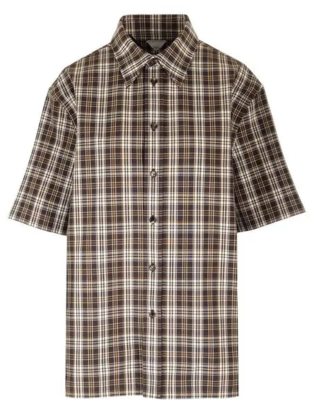 Camicia in cotone compatto