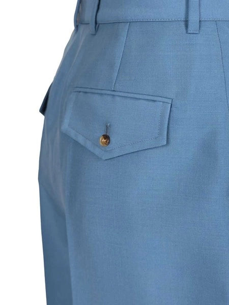 pantaloni montauk in lana e mohair