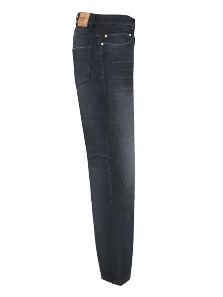 Jeans regular délavé