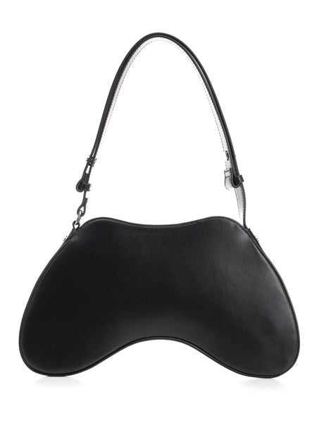Borsa a spalla "Play" in vernice