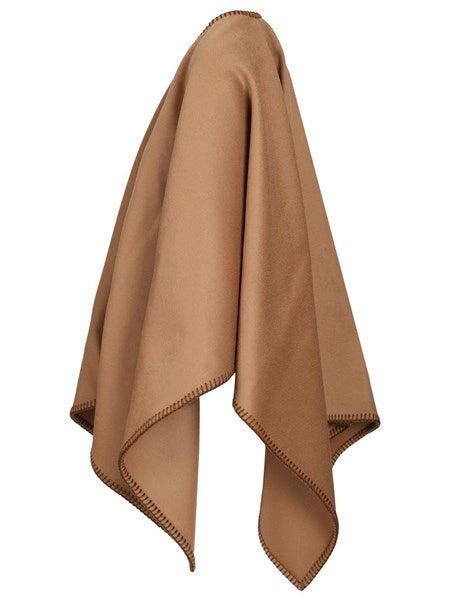 Mantella in doppio drap di lana