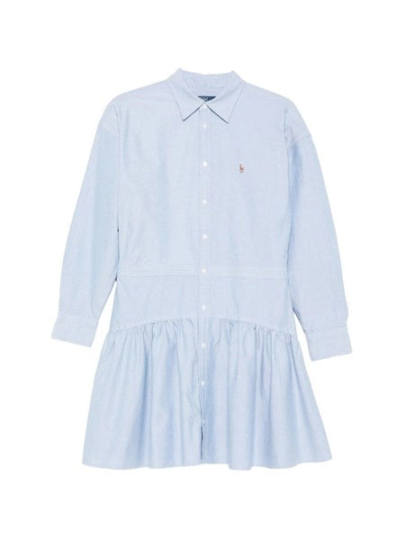 Abito chemisier in cotone Oxford