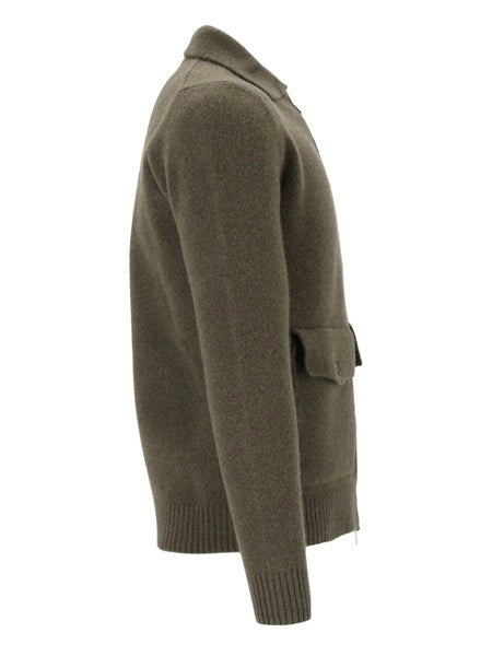 Cardigan con zip