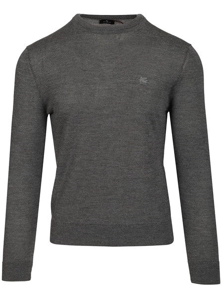 Maglione in lana e seta