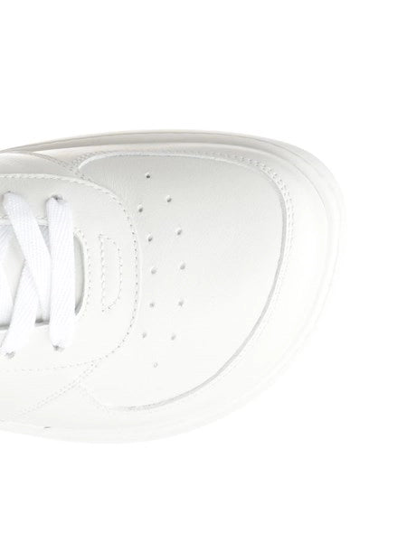 Sneaker Jambo in morbida pelle di vitello granata