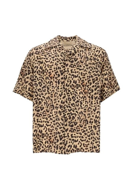Camicia da bowling in seta