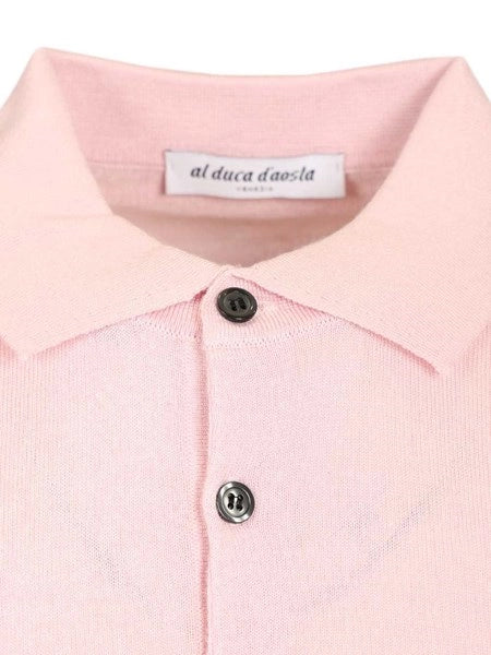 Polo in seta e cashmere