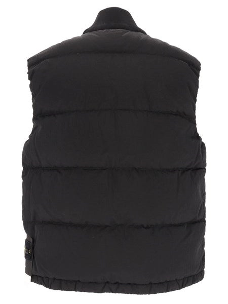 Gilet in nylon metal