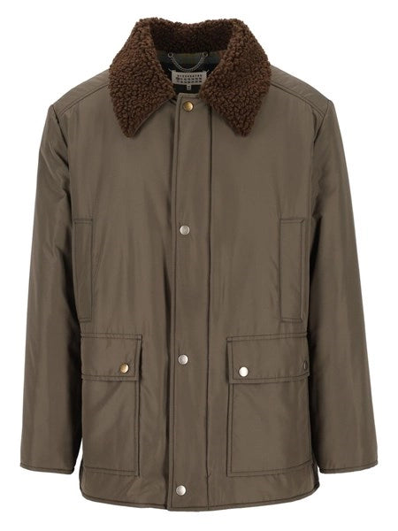 Parka con collo morbido