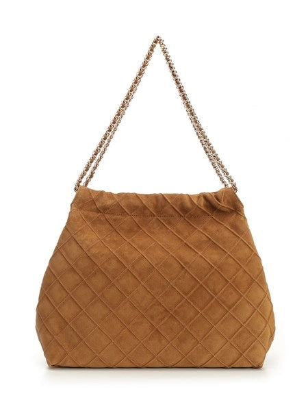 Borsa hobo Fleming in suede