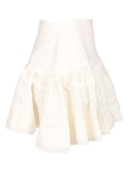 Minigonna con ruche "Crinoline"