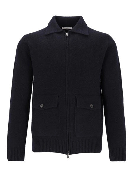 Cardigan con zip