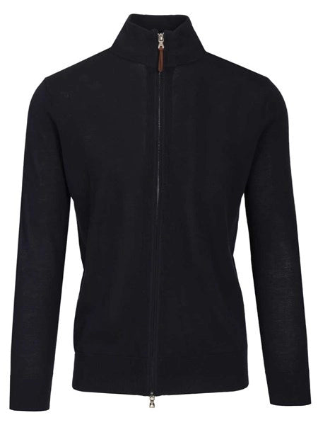 Cardigan con zip