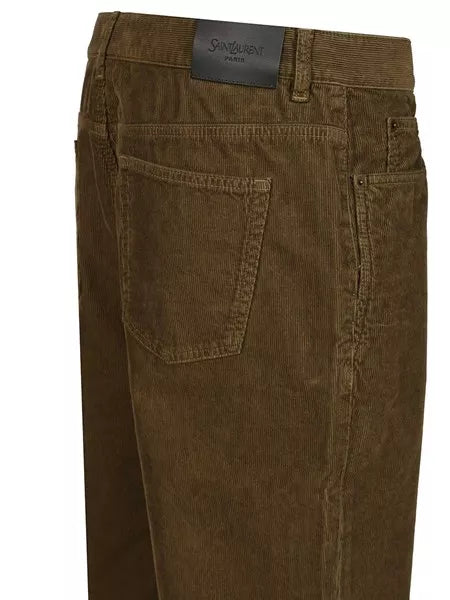 Pantaloni in velluto a coste