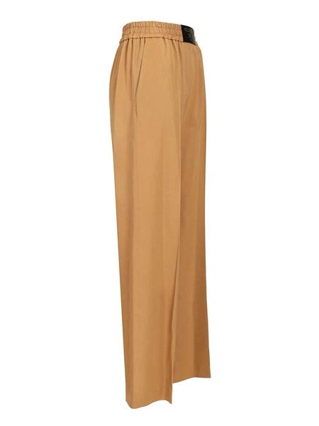 Pantaloni in twill di lana