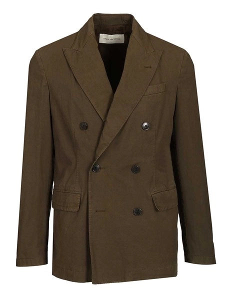 Blazer doppiopetto in cotone