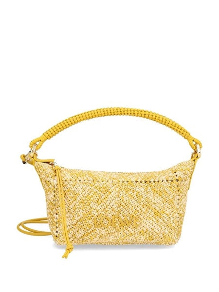 Borsa Cala mini in rafia mélange