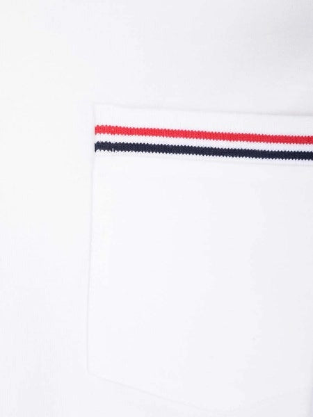 T-shirt "RWB Stripe" bianca