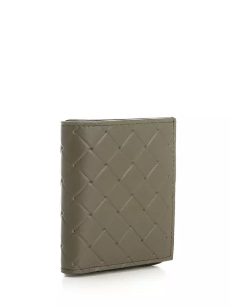 Portafoglio Intrecciato Stamp Bi-fold