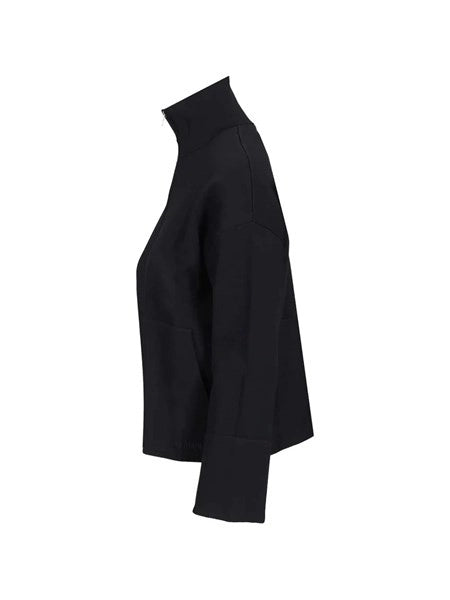 Cardigan in crêpe