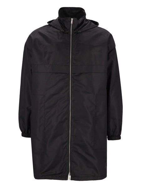 Parka in nylon con cappuccio
