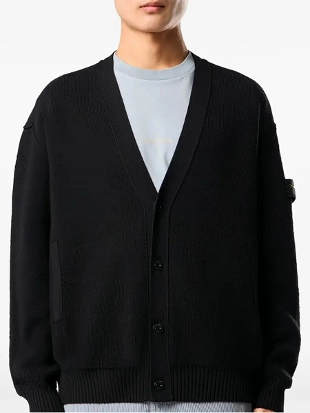 Cardigan scollo a V
