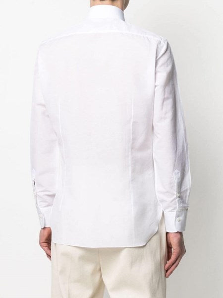 Camicia con collo alla francese