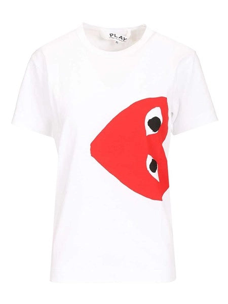 T-shirt in cotone Red heart
