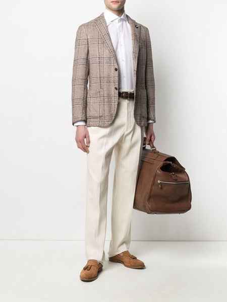 Camicia con collo alla francese