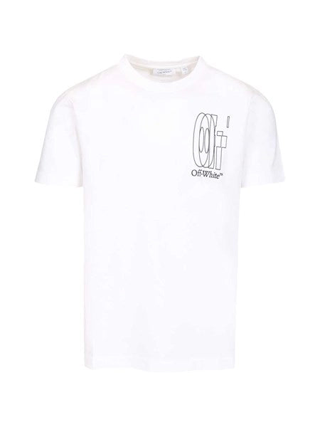 Outline Double Arrow Slim T-shirt