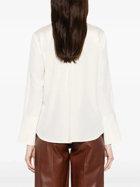 Camicia oversize Voliera in seta