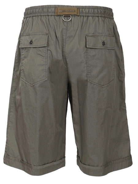 Shorts in tela di cotone