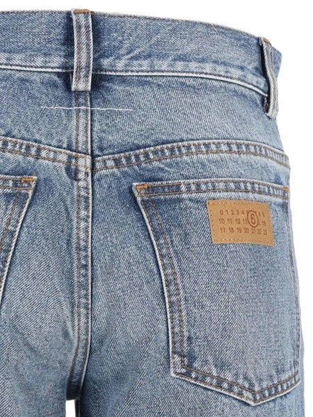 Jeans gamba larga