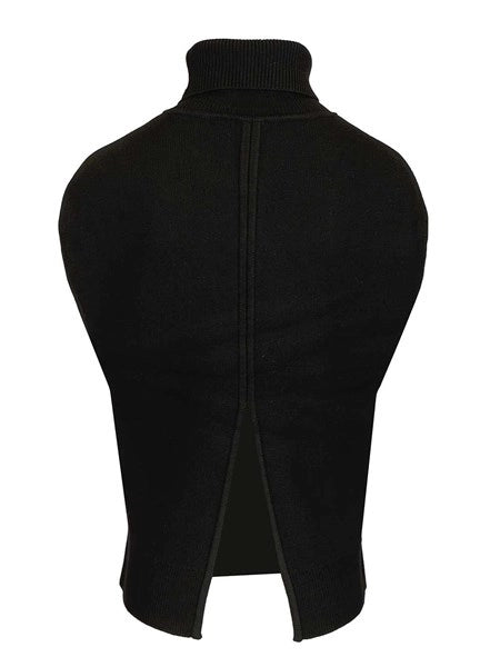 Mantella a doppia maglia nera