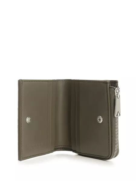Portafoglio Intrecciato Stamp Bi-fold