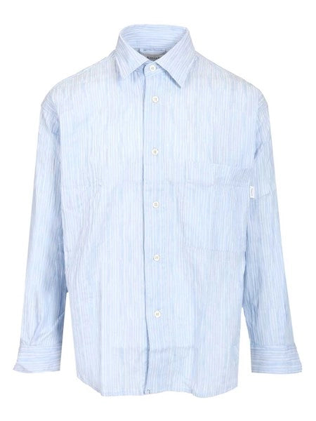 Camicia in cotone crinckle