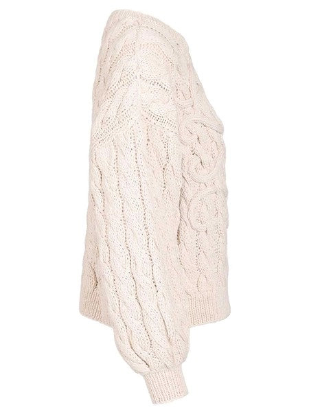 Maglia Anagram in misto lana e cotone