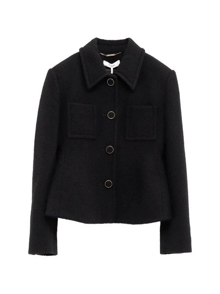 Blazer corto monopetto