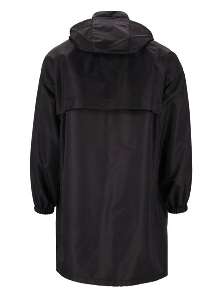 Parka in nylon con cappuccio