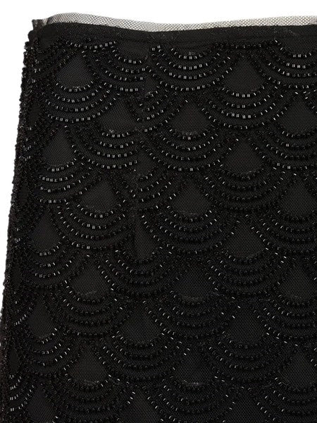 Gonna midi con paillettes