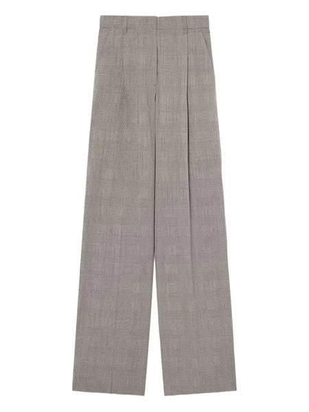 Pantaloni oversize in Principe di Galles