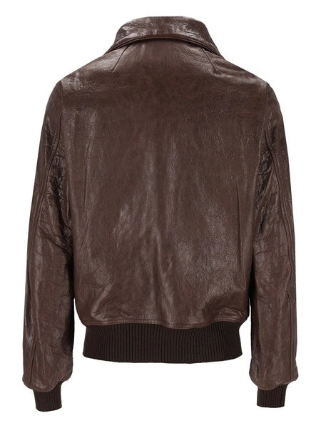 Giacca blouson Dracuflight in pelle