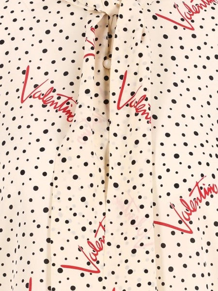 Camicia In Crepe De Chine Bollicine Plus depois