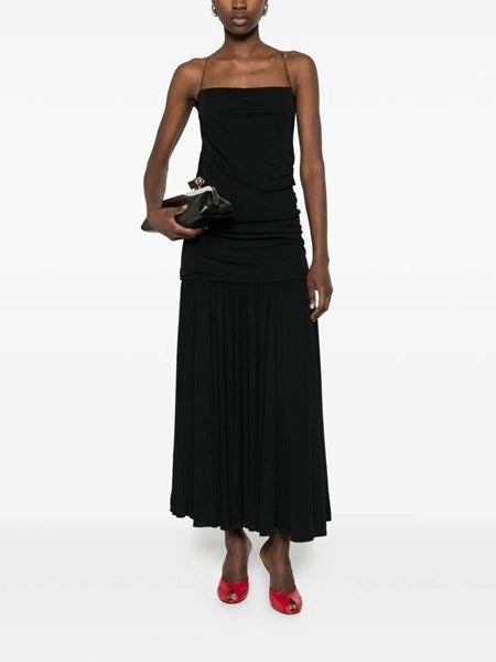 Abito midi in jersey arricciato Abiha