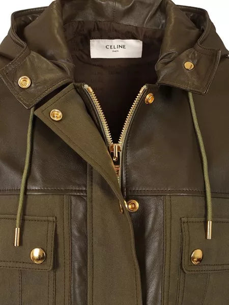 Parka in pelle di agnello