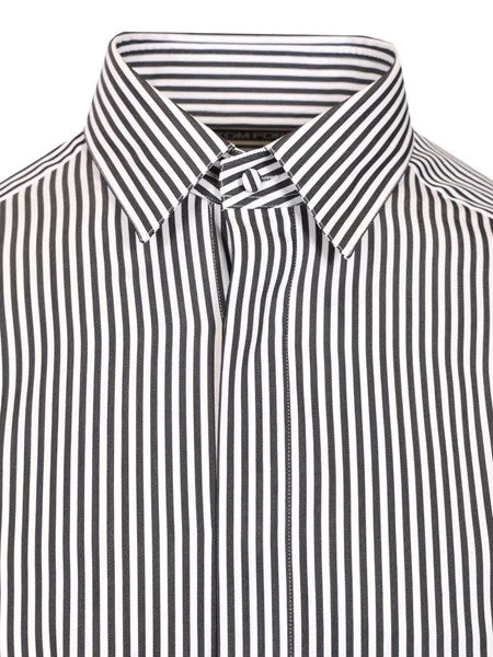 Camicia in cotone e seta