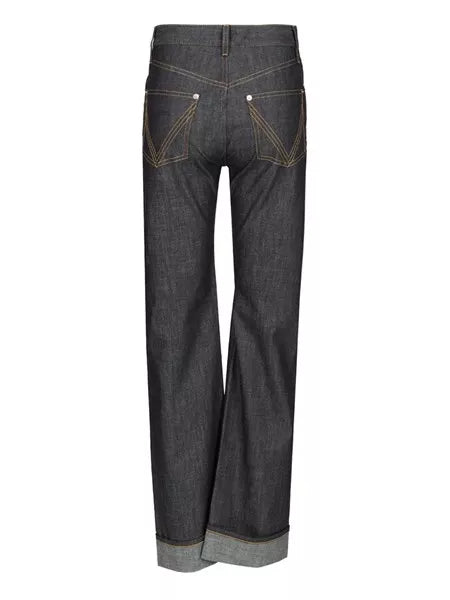 Jeans con tasca intrecciata