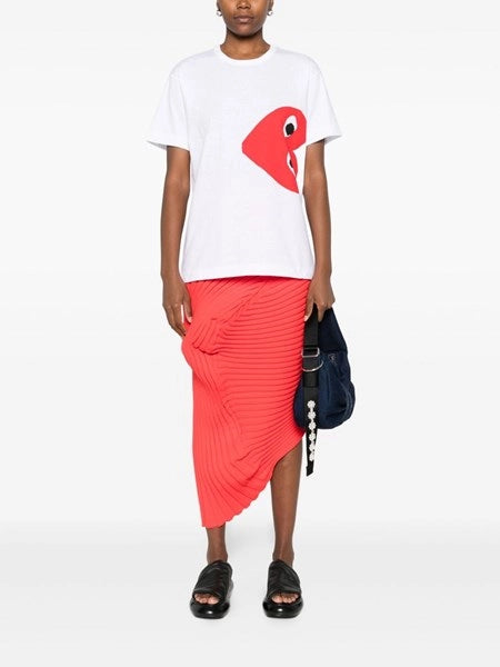 T-shirt in cotone Red heart