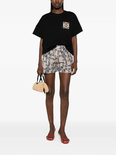 T-shirt in cotone vestibilità boxy