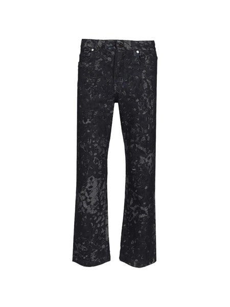 Jeans jacquard